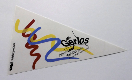 Souvenir aufkleber gerlos sik - gerlos,