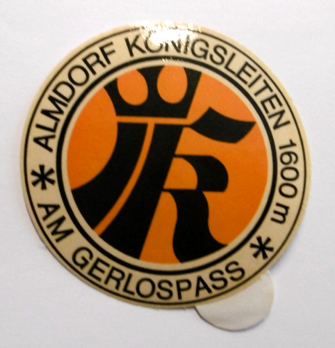 Souvenir-Aufkleber