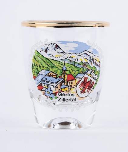 Schnapsglas gerlos zillertal - "gerlos, zillertal"
