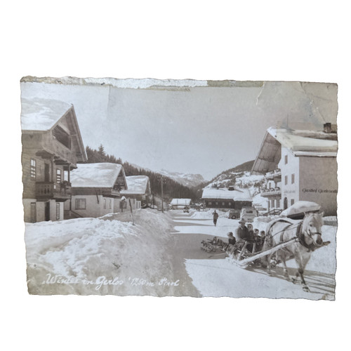 Ansichtskarte postkarte gerlos - postkarte,