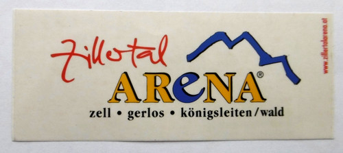 Souvenir aufkleber zillertal - souvenir-aufkleber,