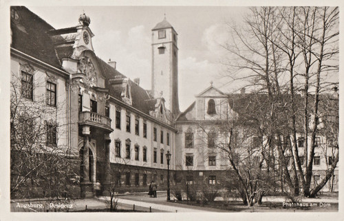 Augsburg residenz 1932 - augsburg,