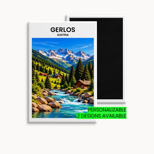 Gerlos kühlschrankmagnet - gerlos,