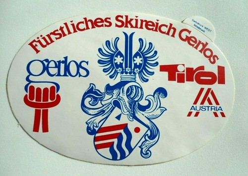 Souvenir aufkleber gerlos - souvenir-aufkleber,