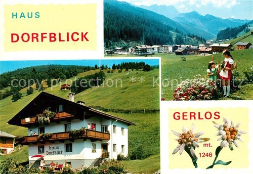 Gerlos haus dorfblick - gerlos,